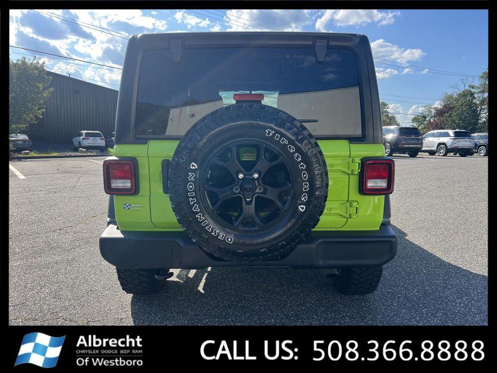 used 2021 Jeep Wrangler car, priced at $32,999