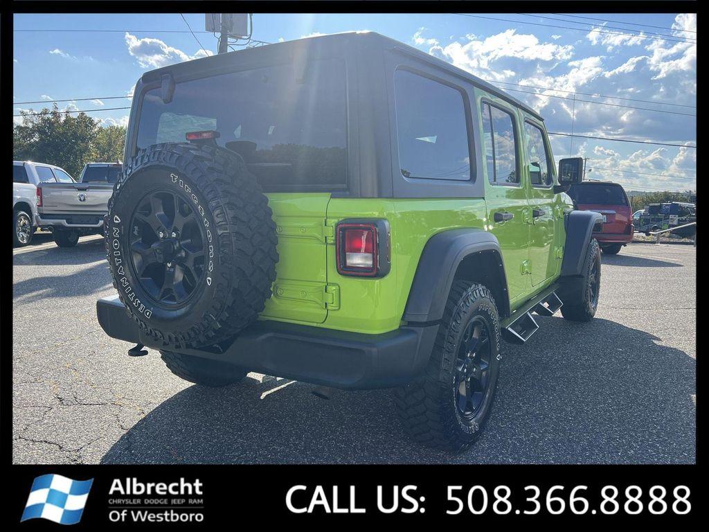 used 2021 Jeep Wrangler car, priced at $32,999