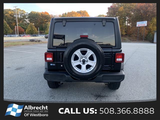 used 2020 Jeep Wrangler car, priced at $31,663