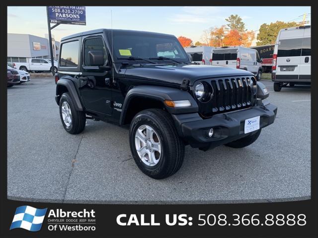 used 2020 Jeep Wrangler car, priced at $31,663