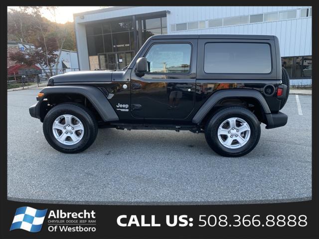 used 2020 Jeep Wrangler car, priced at $31,663