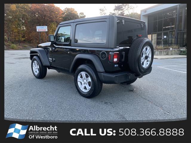 used 2020 Jeep Wrangler car, priced at $31,663