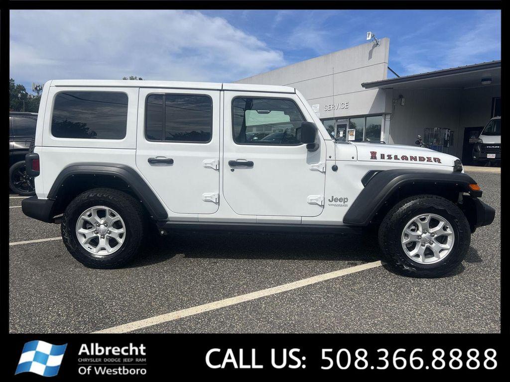 used 2021 Jeep Wrangler Unlimited car, priced at $27,794