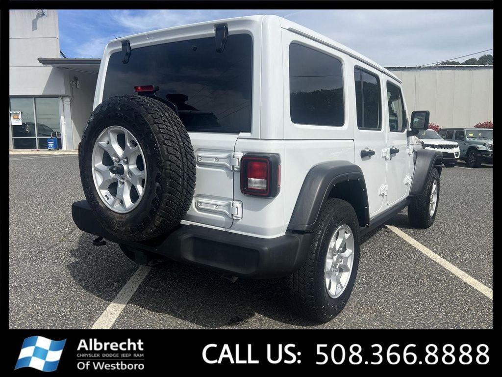 used 2021 Jeep Wrangler Unlimited car, priced at $27,794
