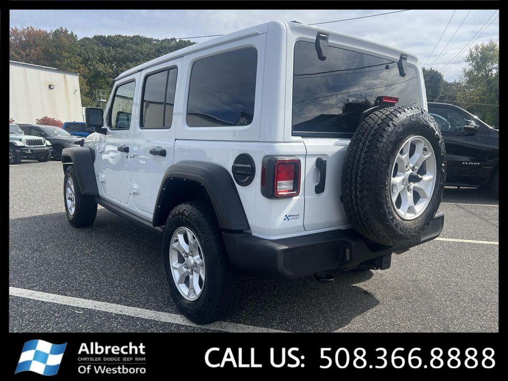 used 2021 Jeep Wrangler Unlimited car, priced at $27,794