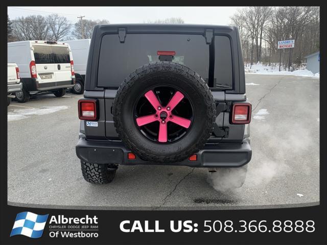 used 2022 Jeep Wrangler Unlimited car, priced at $32,994