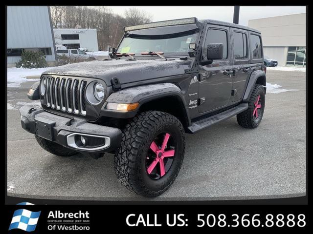 used 2022 Jeep Wrangler Unlimited car, priced at $27,999
