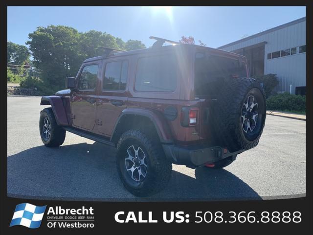 used 2021 Jeep Wrangler Unlimited car, priced at $47,561