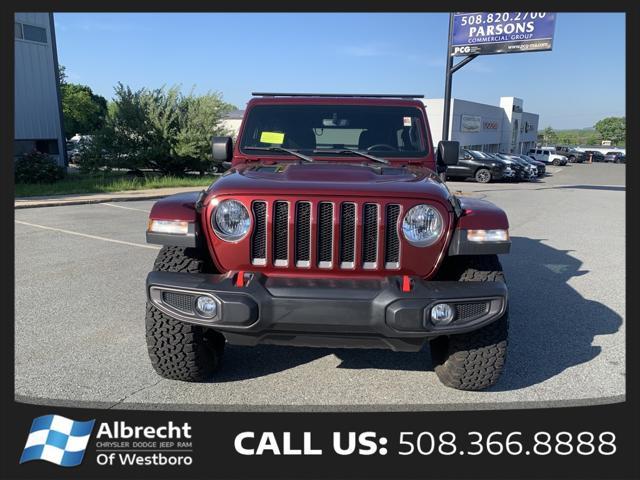 used 2021 Jeep Wrangler Unlimited car, priced at $47,561