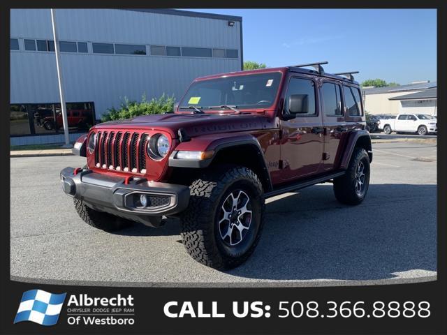 used 2021 Jeep Wrangler Unlimited car, priced at $47,999