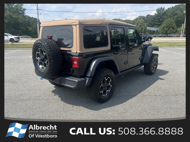 used 2021 Jeep Wrangler Unlimited 4xe car, priced at $35,999