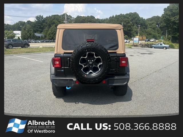 used 2021 Jeep Wrangler Unlimited 4xe car, priced at $35,999