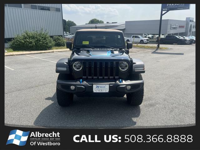 used 2021 Jeep Wrangler Unlimited 4xe car, priced at $35,999
