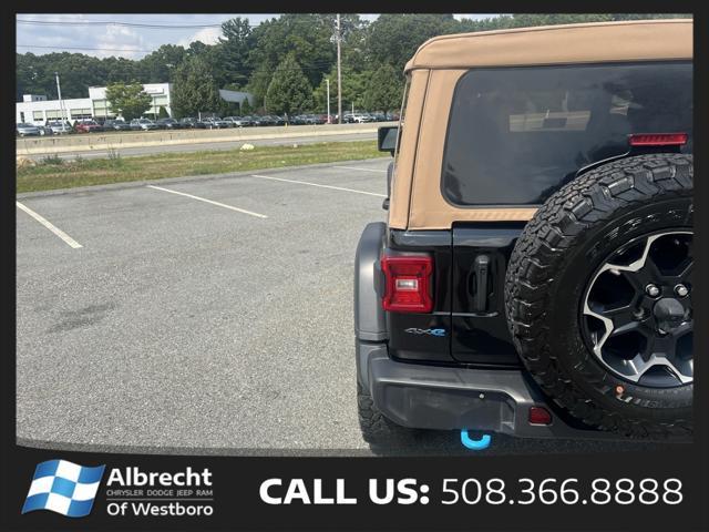 used 2021 Jeep Wrangler Unlimited 4xe car, priced at $35,999