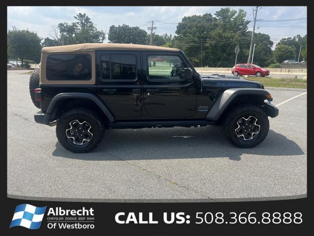 used 2021 Jeep Wrangler Unlimited 4xe car, priced at $35,999