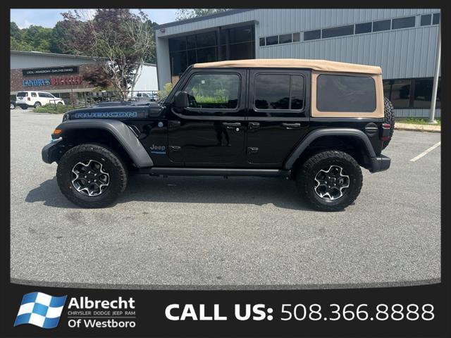 used 2021 Jeep Wrangler Unlimited 4xe car, priced at $35,999