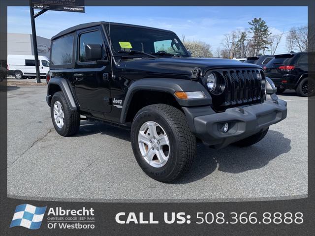 used 2018 Jeep Wrangler car, priced at $26,574