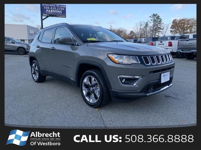 used 2021 Jeep Compass car, priced at $24,791