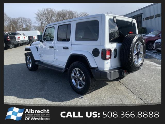 used 2021 Jeep Wrangler Unlimited car, priced at $29,999