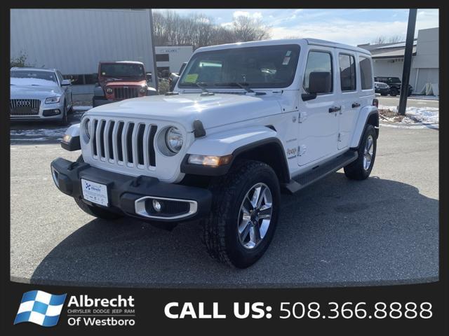 used 2021 Jeep Wrangler Unlimited car, priced at $29,999