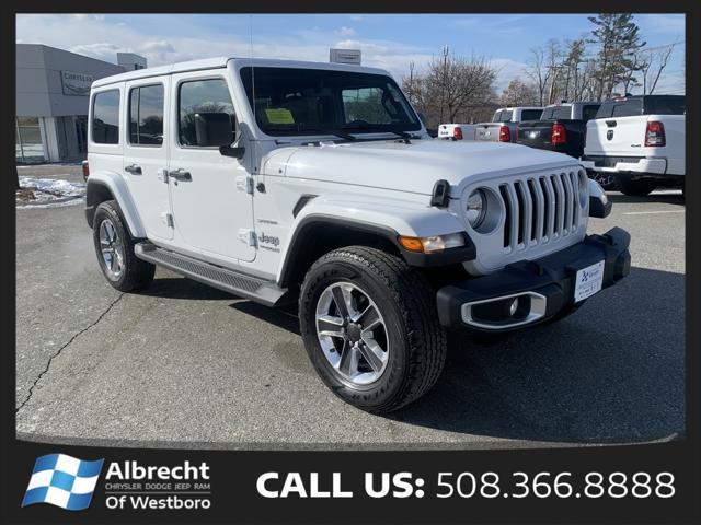 used 2021 Jeep Wrangler Unlimited car, priced at $29,999