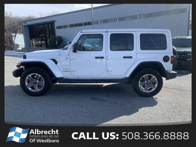 used 2021 Jeep Wrangler Unlimited car, priced at $29,999