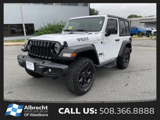 used 2021 Jeep Wrangler car, priced at $29,999