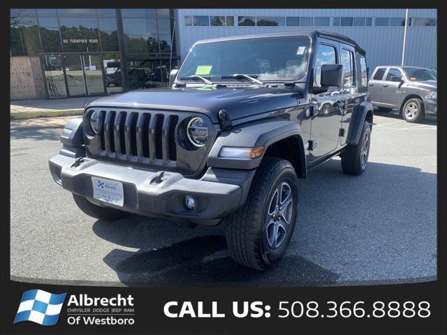 used 2020 Jeep Wrangler Unlimited car, priced at $30,999