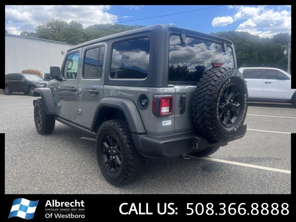 used 2021 Jeep Wrangler car, priced at $34,799