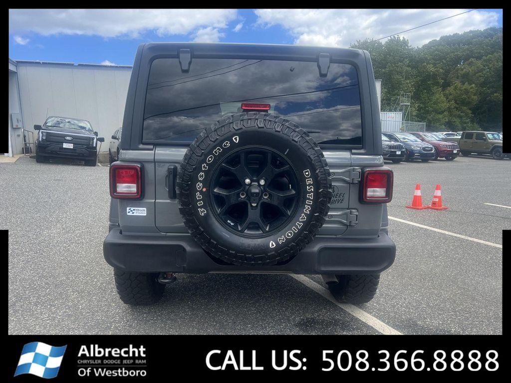 used 2021 Jeep Wrangler car, priced at $34,799