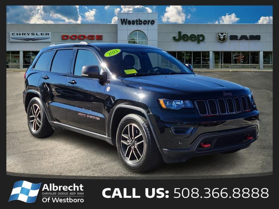 used 2021 Jeep Grand Cherokee car, priced at $25,648
