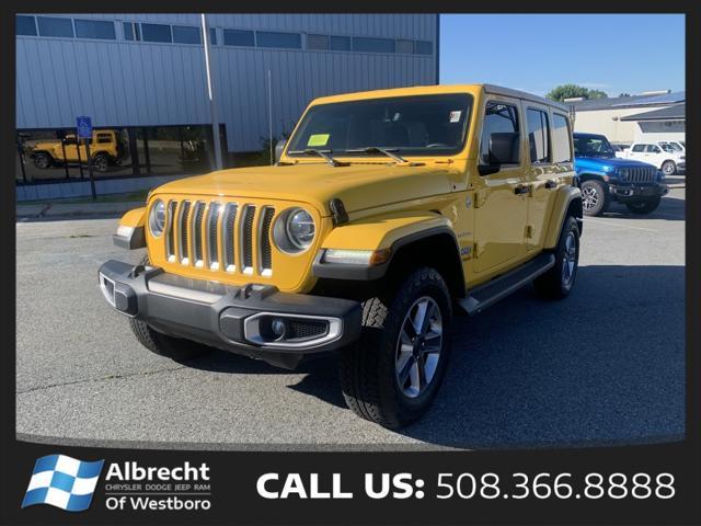 used 2019 Jeep Wrangler Unlimited car, priced at $31,999