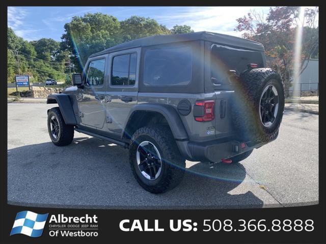 used 2021 Jeep Wrangler Unlimited car, priced at $41,999