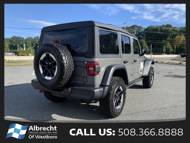 used 2021 Jeep Wrangler Unlimited car, priced at $41,999