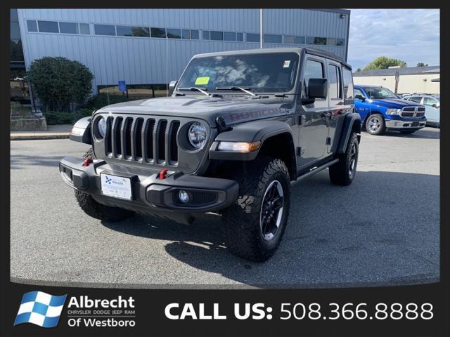 used 2021 Jeep Wrangler Unlimited car, priced at $41,999