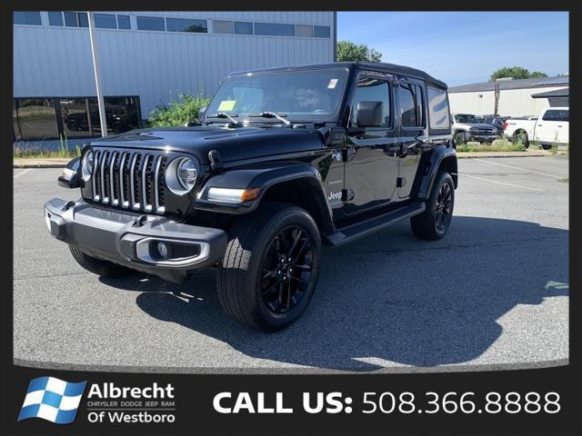 used 2021 Jeep Wrangler Unlimited 4xe car, priced at $32,998