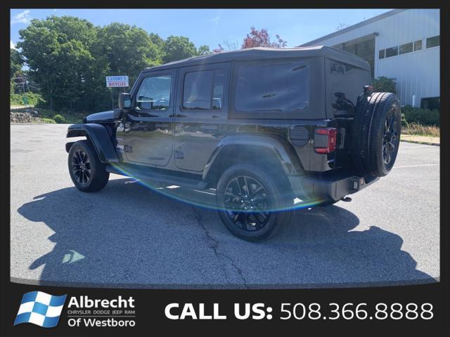 used 2021 Jeep Wrangler Unlimited 4xe car, priced at $32,998