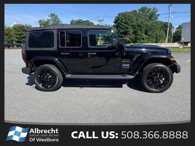 used 2021 Jeep Wrangler Unlimited 4xe car, priced at $32,998