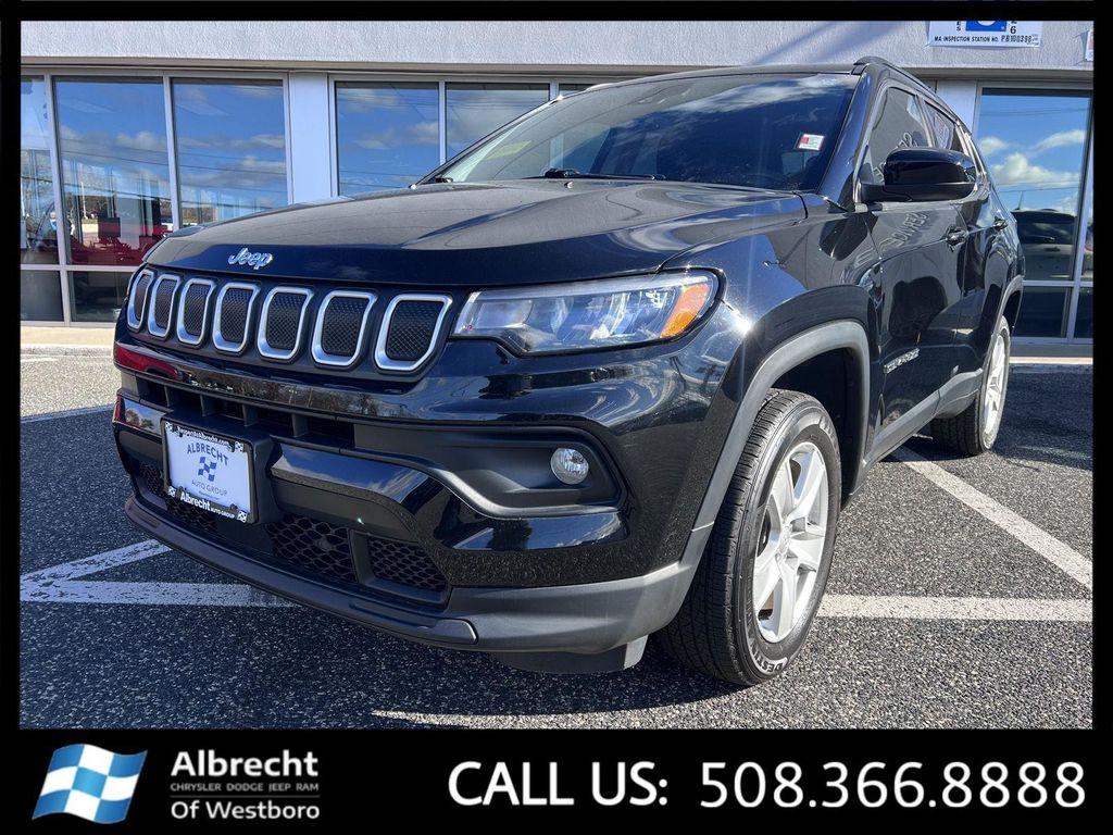 used 2022 Jeep Compass car, priced at $18,694