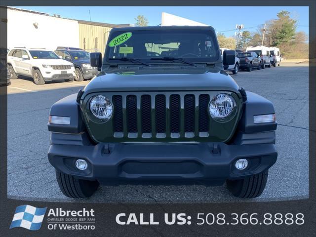 used 2022 Jeep Wrangler car, priced at $33,453
