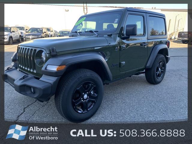 used 2022 Jeep Wrangler car, priced at $33,999