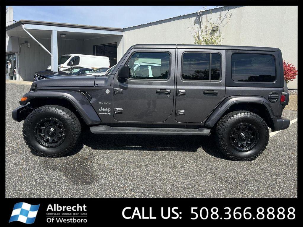 used 2022 Jeep Wrangler Unlimited car, priced at $37,499