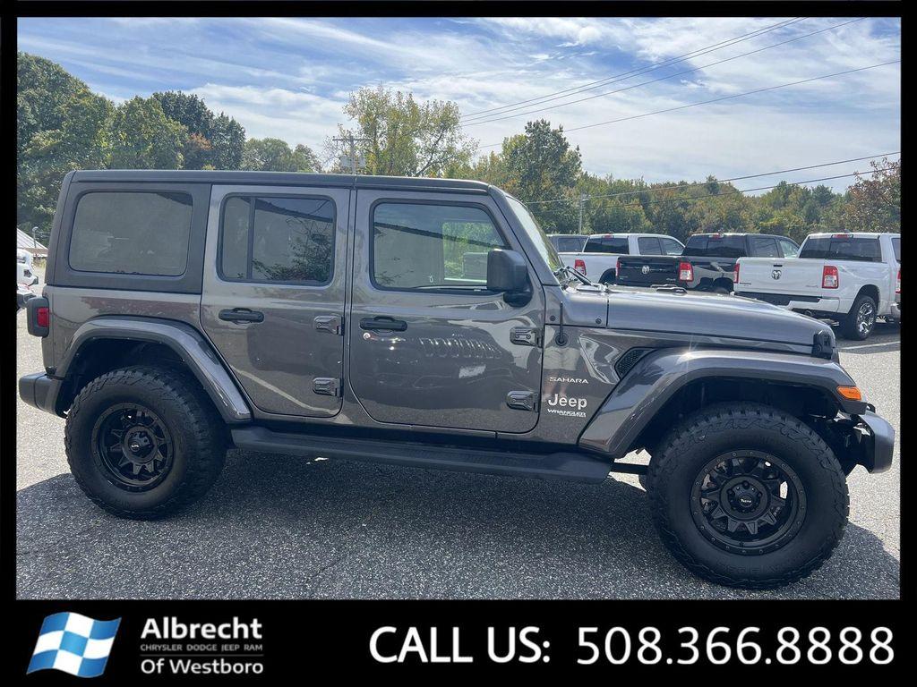 used 2022 Jeep Wrangler Unlimited car, priced at $37,499