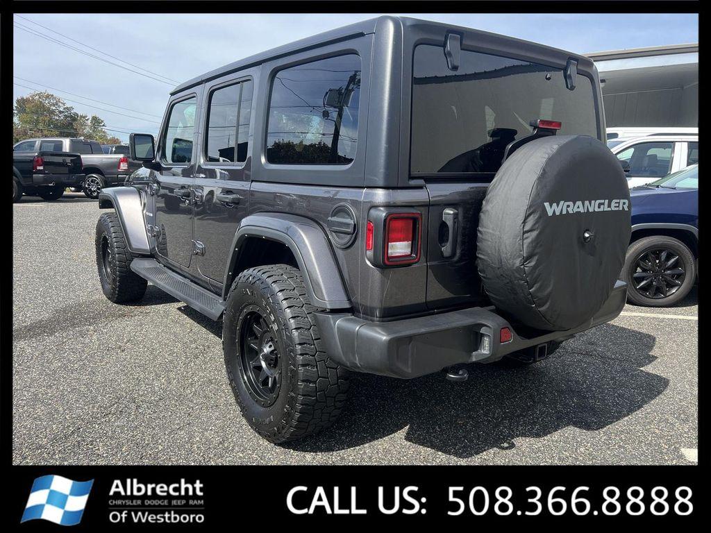used 2022 Jeep Wrangler Unlimited car, priced at $37,499