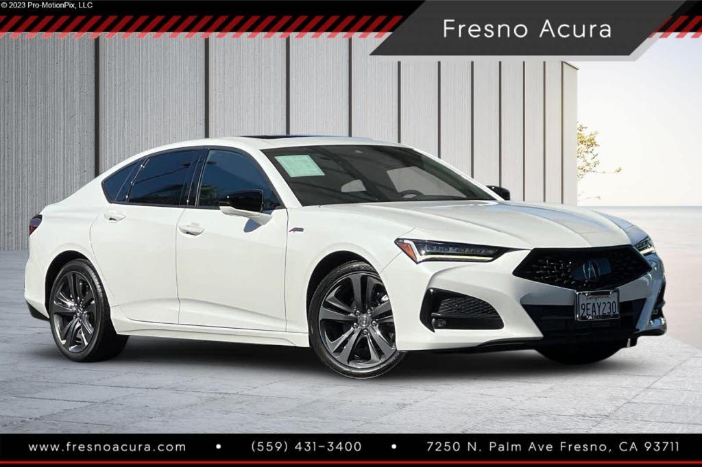 used 2022 Acura TLX car, priced at $39,477