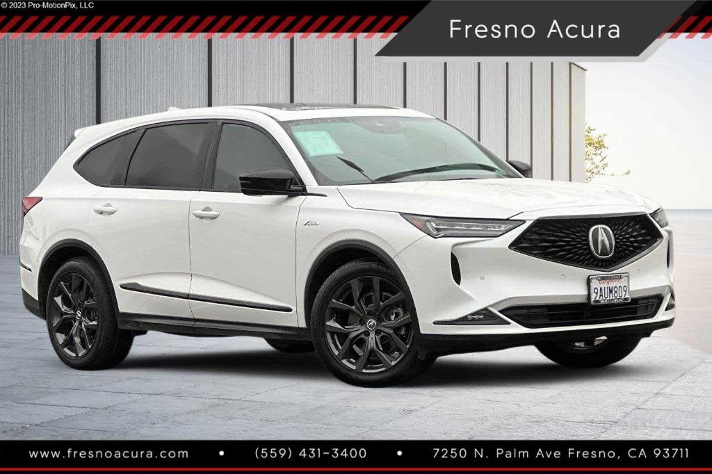 used 2022 Acura MDX car, priced at $47,632