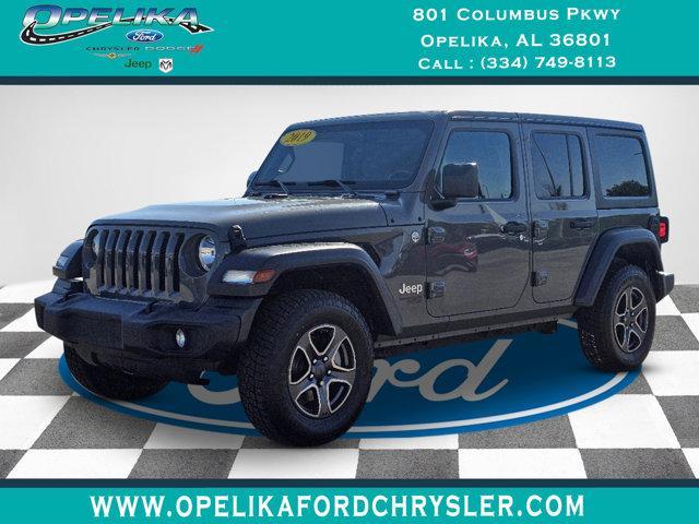 used 2019 Jeep Wrangler Unlimited car, priced at $30,565
