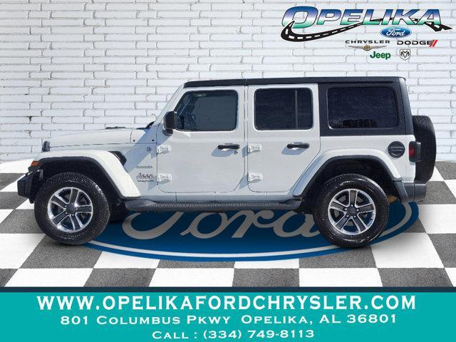 used 2020 Jeep Wrangler Unlimited car, priced at $28,854