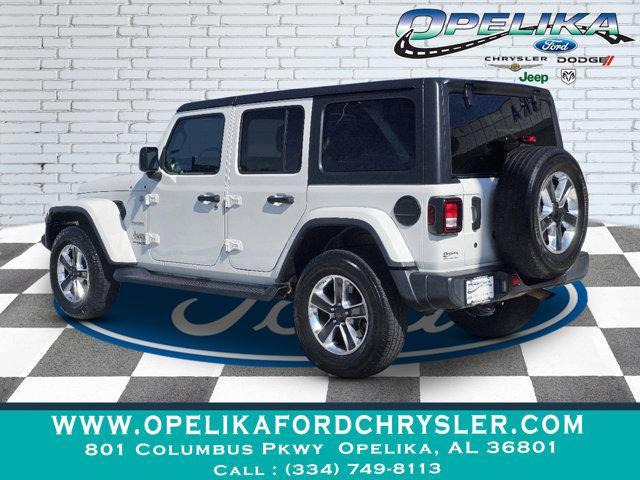 used 2020 Jeep Wrangler Unlimited car, priced at $28,854