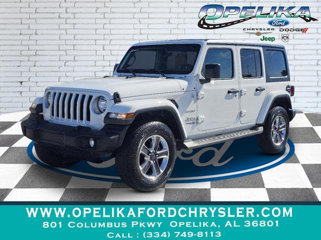 used 2020 Jeep Wrangler Unlimited car, priced at $28,854